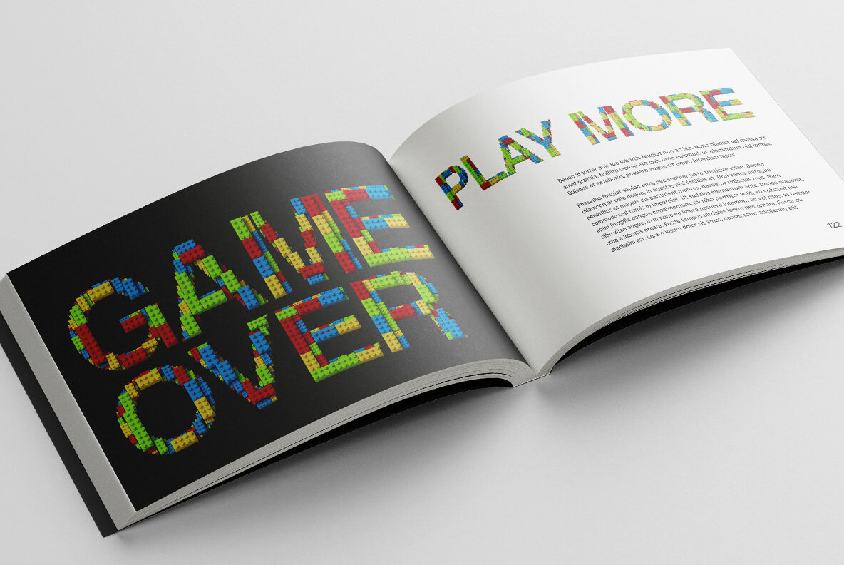 Lego Scatter SVG Font 8