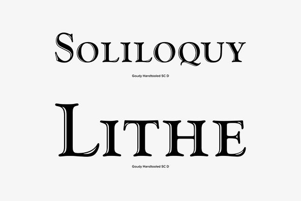 Goudy Handtooled Goudy Handtooled