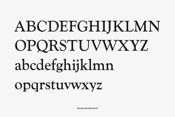 Goudy Handtooled Goudy Handtooled