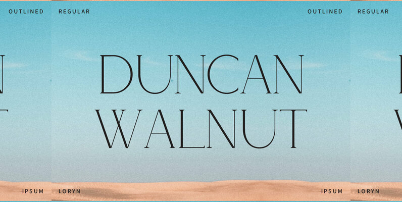 Duncan Walnut