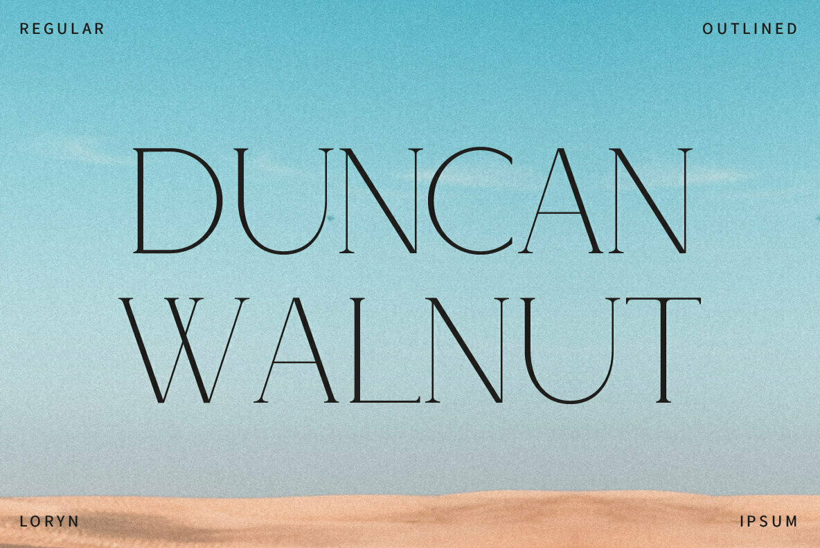 Duncan Walnut