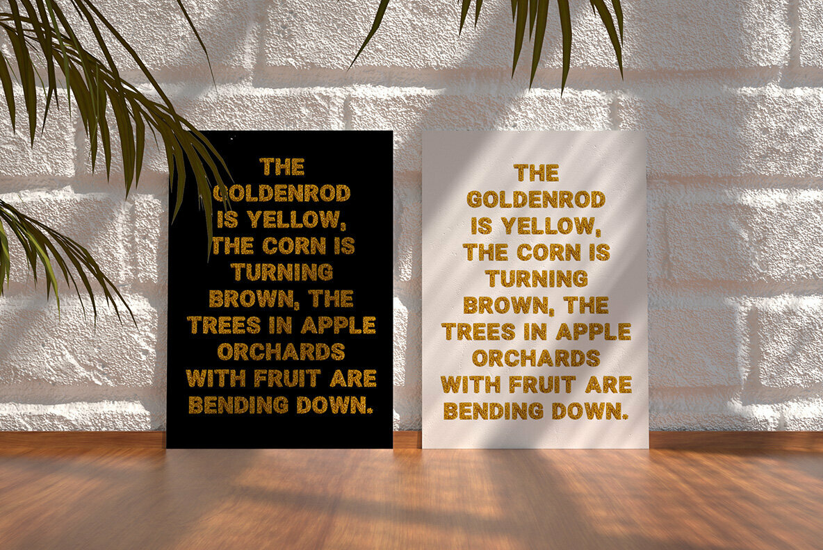 Corn SVG Font 5