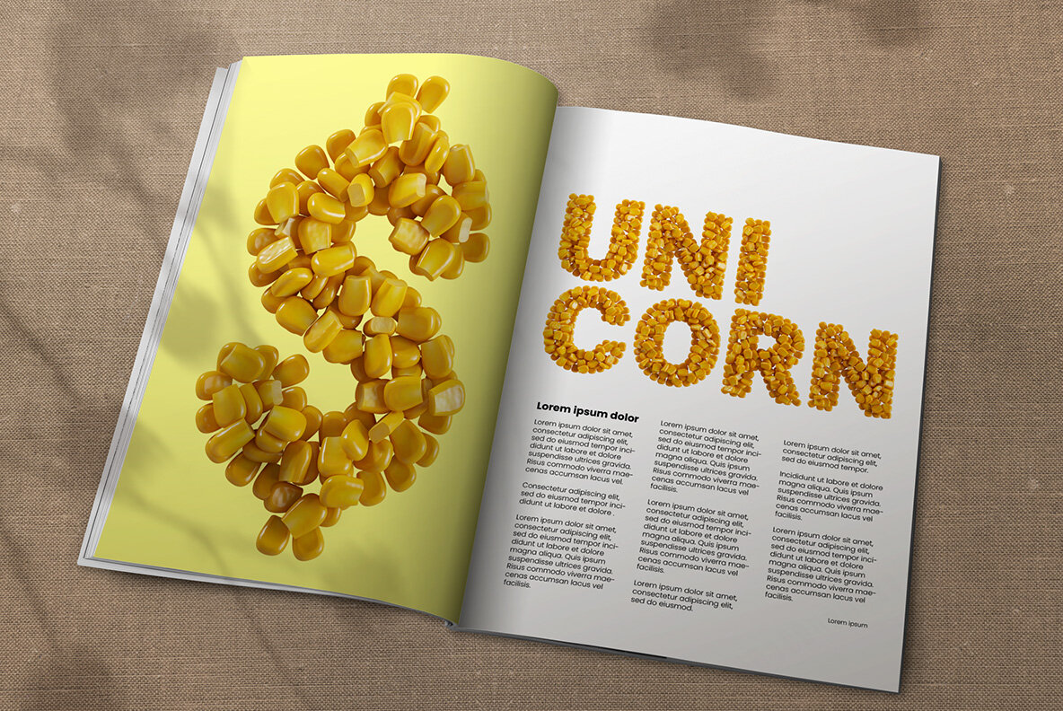 Corn SVG Font 6