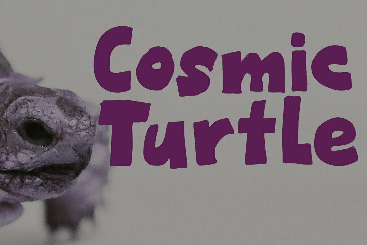Cosmic Turtle Font