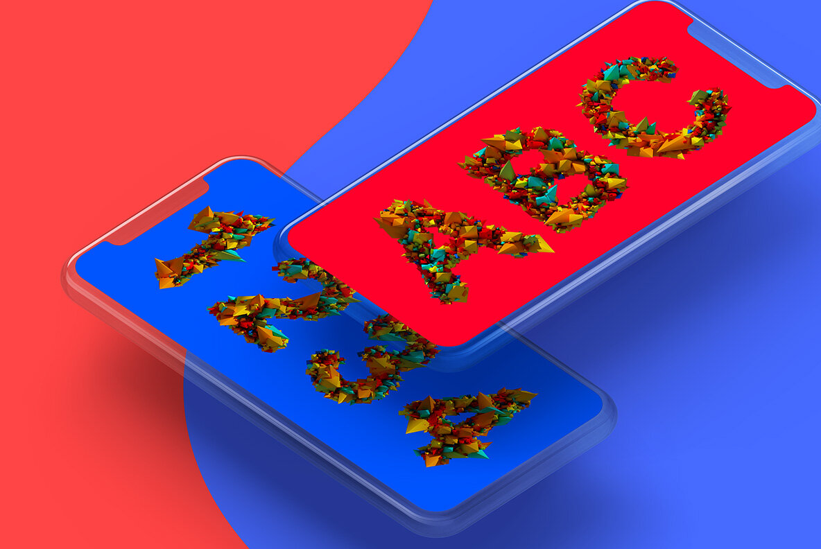 Color Explode SVG Font 6