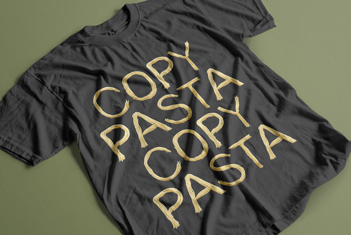 Spaghetti SVG Font 8