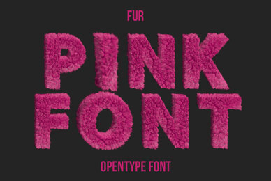 Fur Pink SVG Font