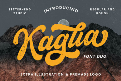 Kaglia Font Duo and Extras