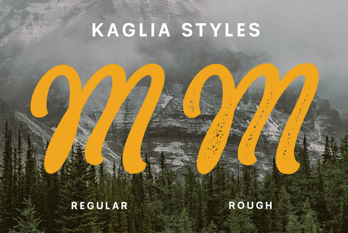 Kaglia Font Duo and Extras 3