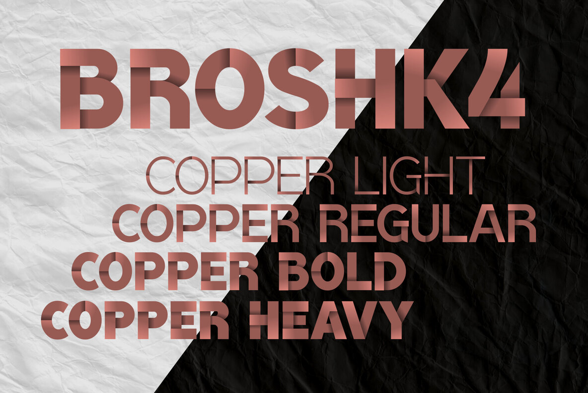 BroshK4 Color Font 8