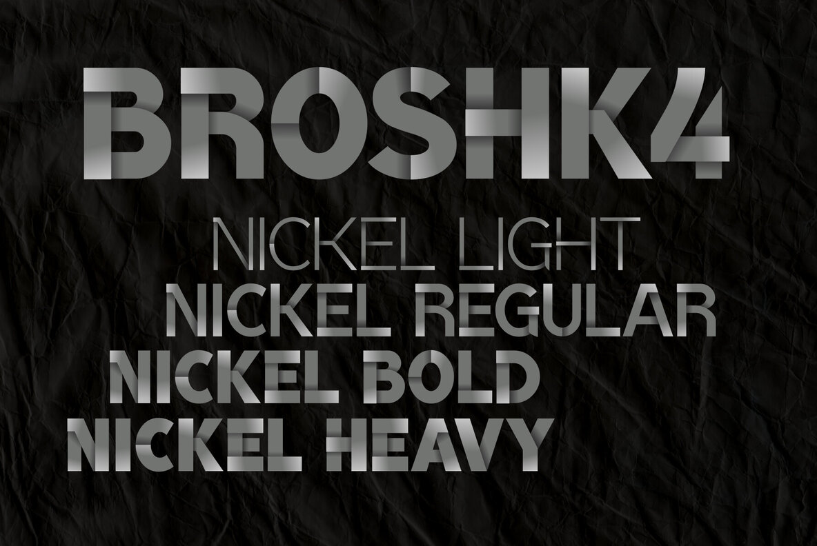 BroshK4 Color Font 10