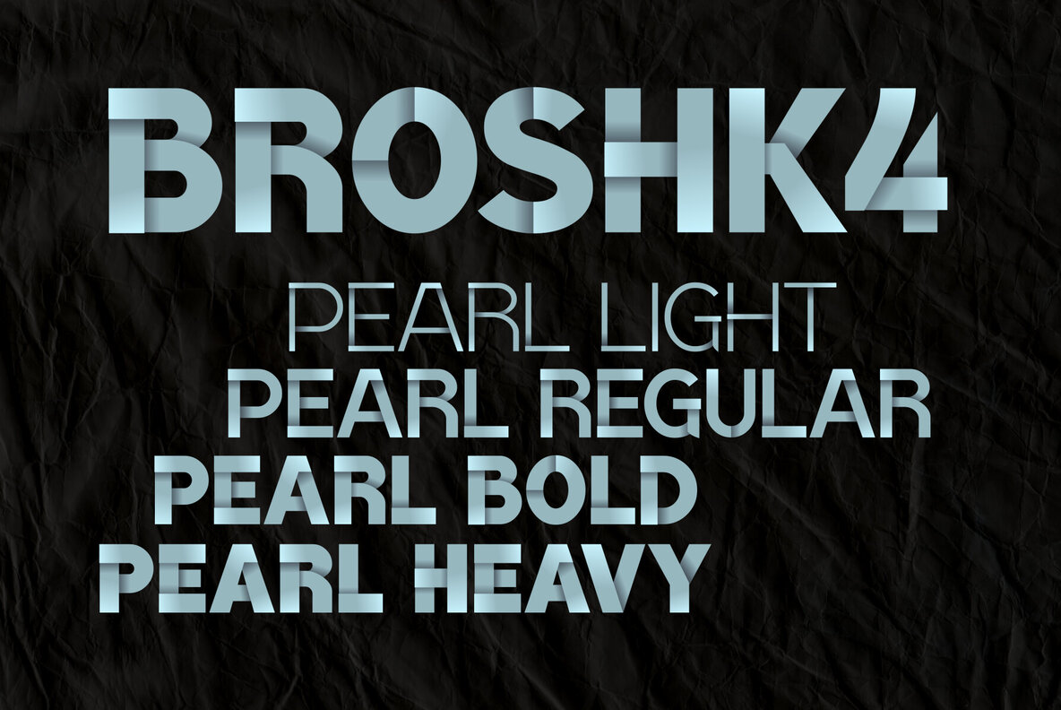 BroshK4 Color Font 11