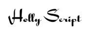 Holly Script