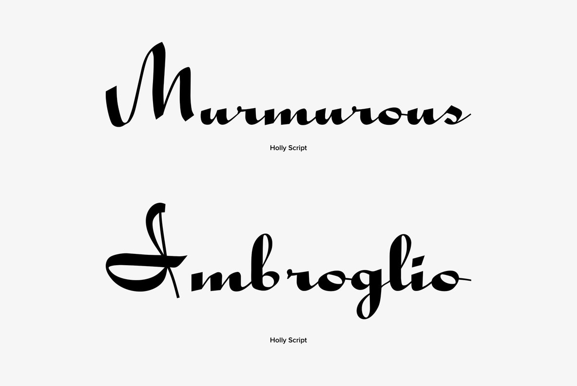Holly Script 2