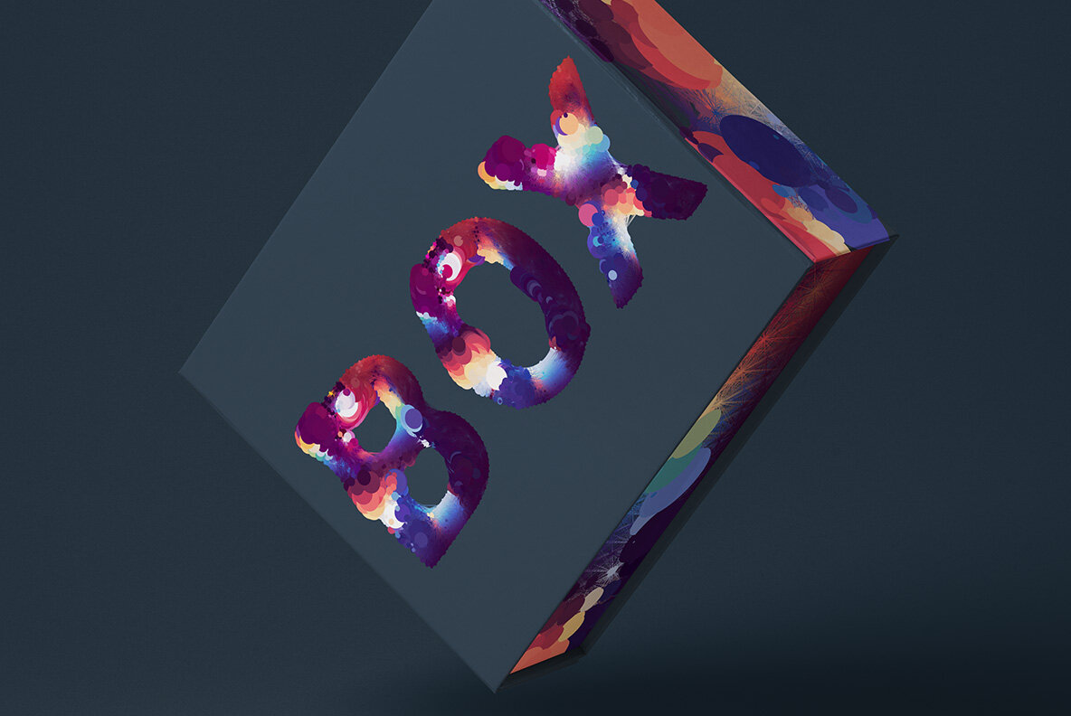 Cosmic Bubbles SVG Font 7