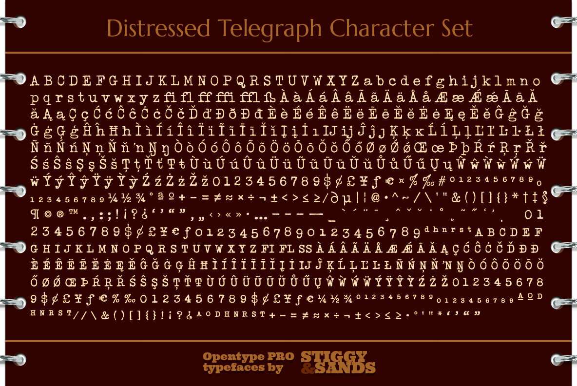Distressed Telegraph 5