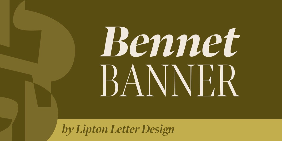 Bennet Banner Font