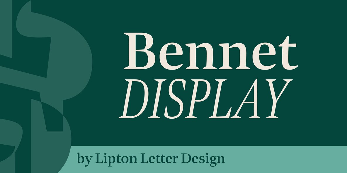 Bennet Display Font