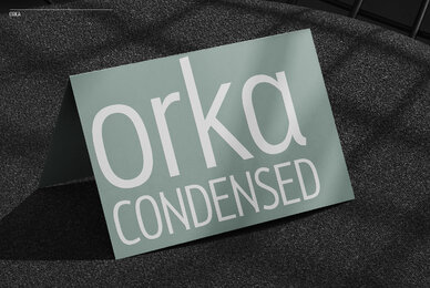 Orka Condensed Sans