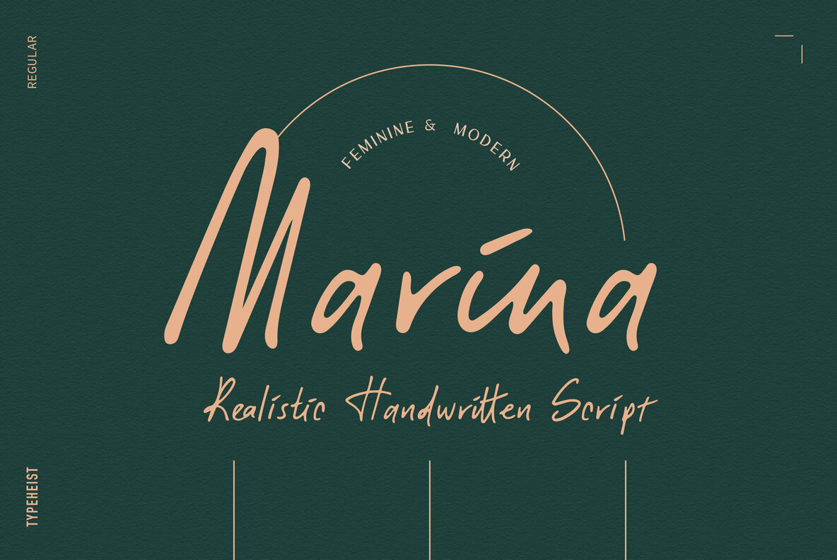 Marina Script Font