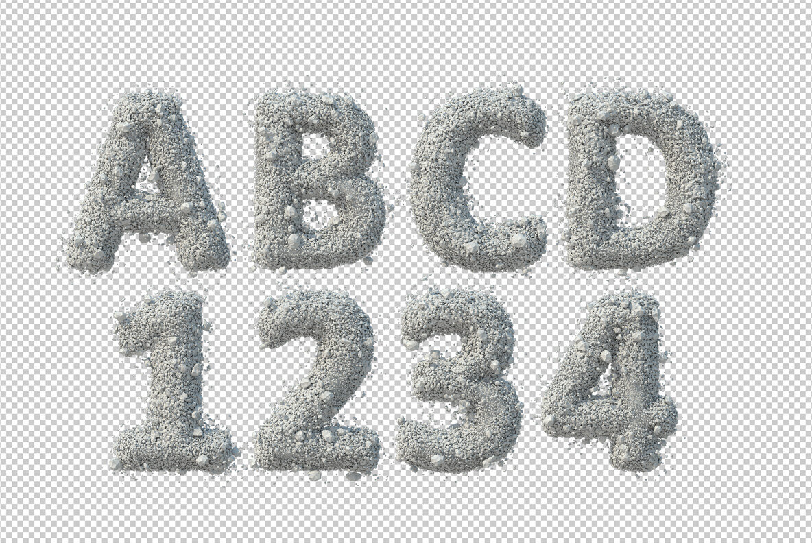 Stone Dust SVG Font 9