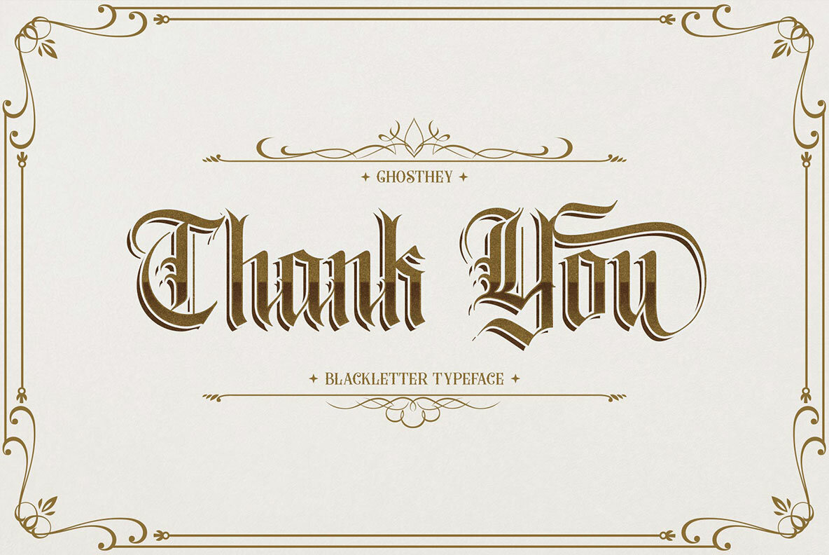 Ghosthey Typeface 15