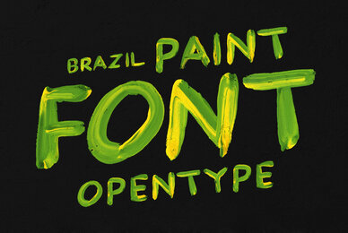 Brazil Paint SVG Font