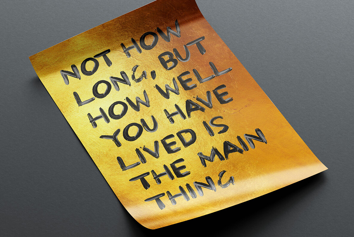 Black Paint SVG Font 7