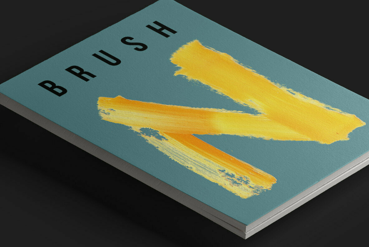 Brush Paint SVG  Font 3