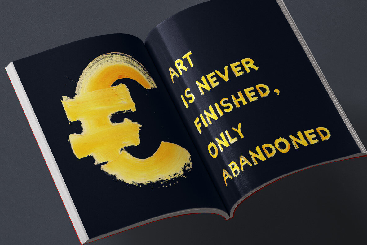 Brush Paint SVG  Font 8