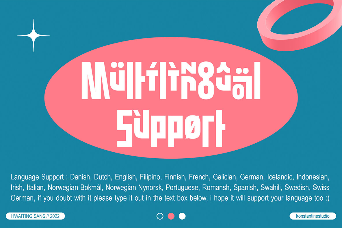 Hwaiting Sans 12