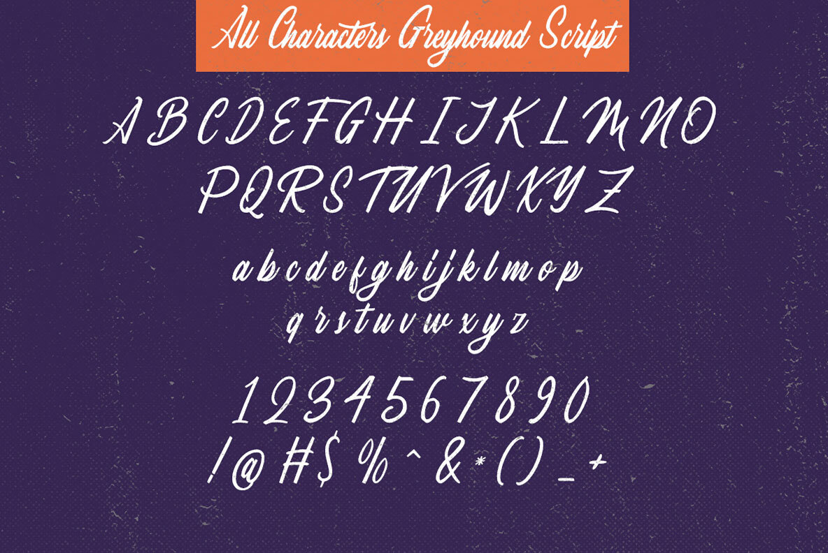 The Greyhound Font Duo 9