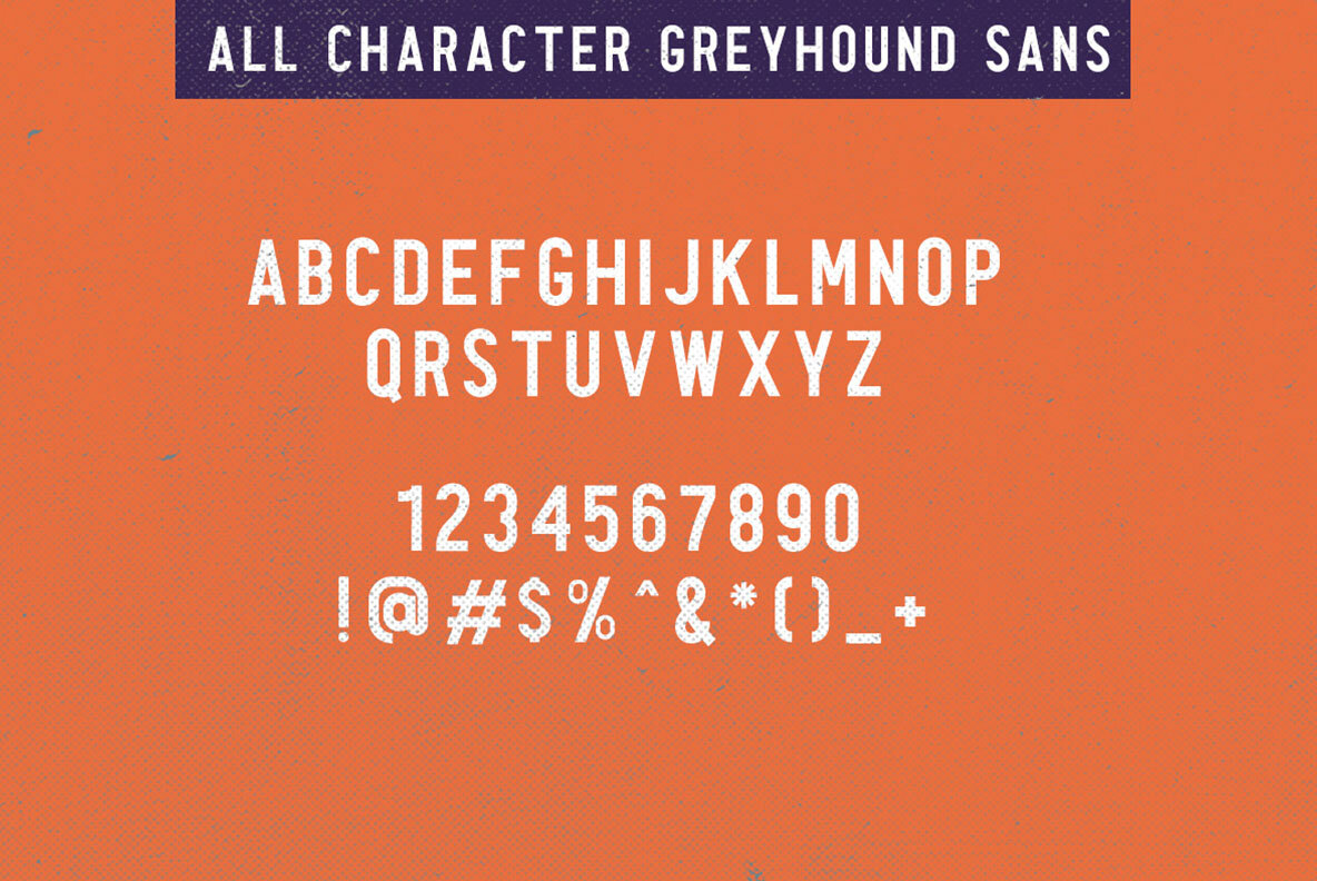 The Greyhound Font Duo 12