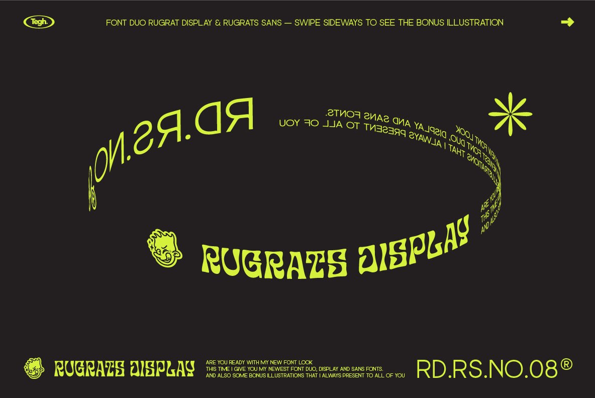 Rugrats Font Duo 10