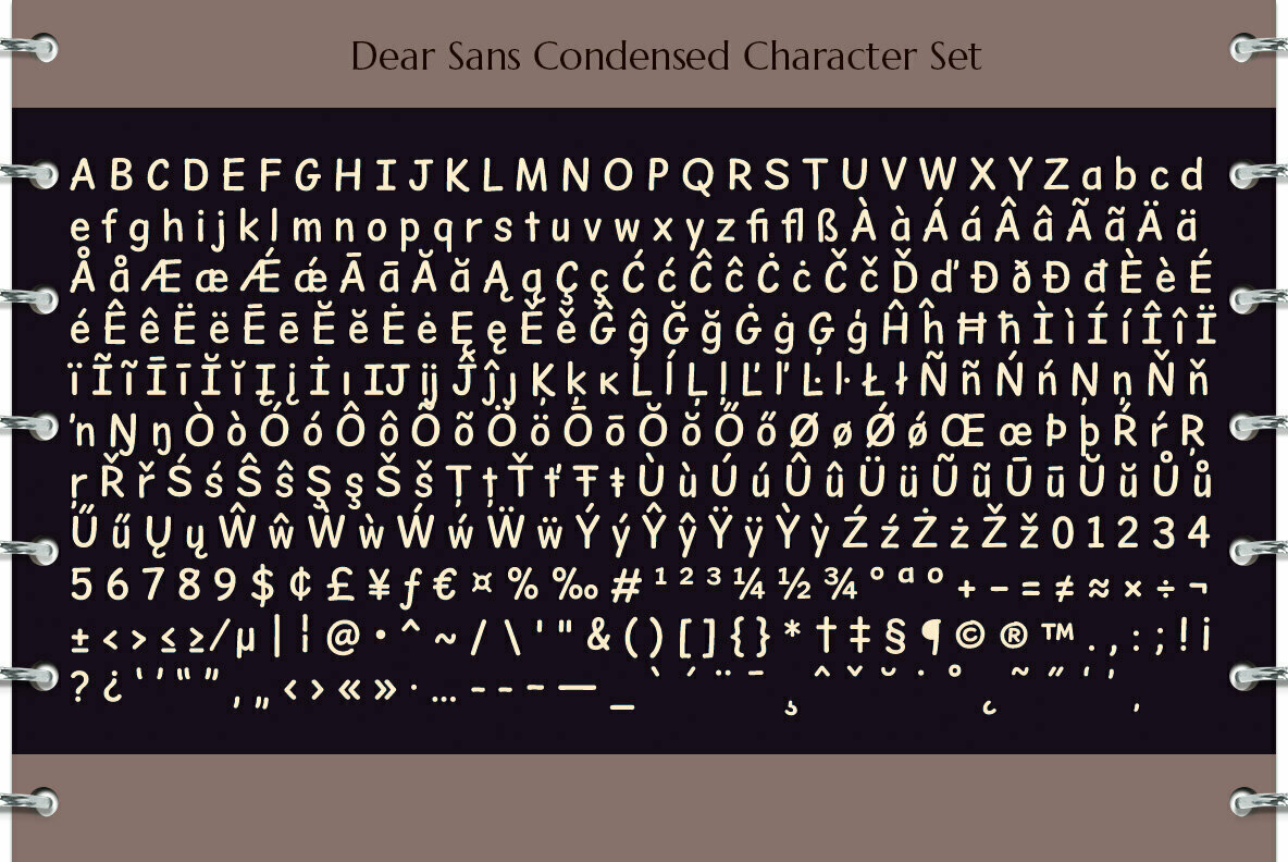 Dear Sans 5