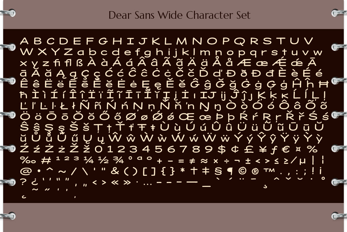 Dear Sans 8