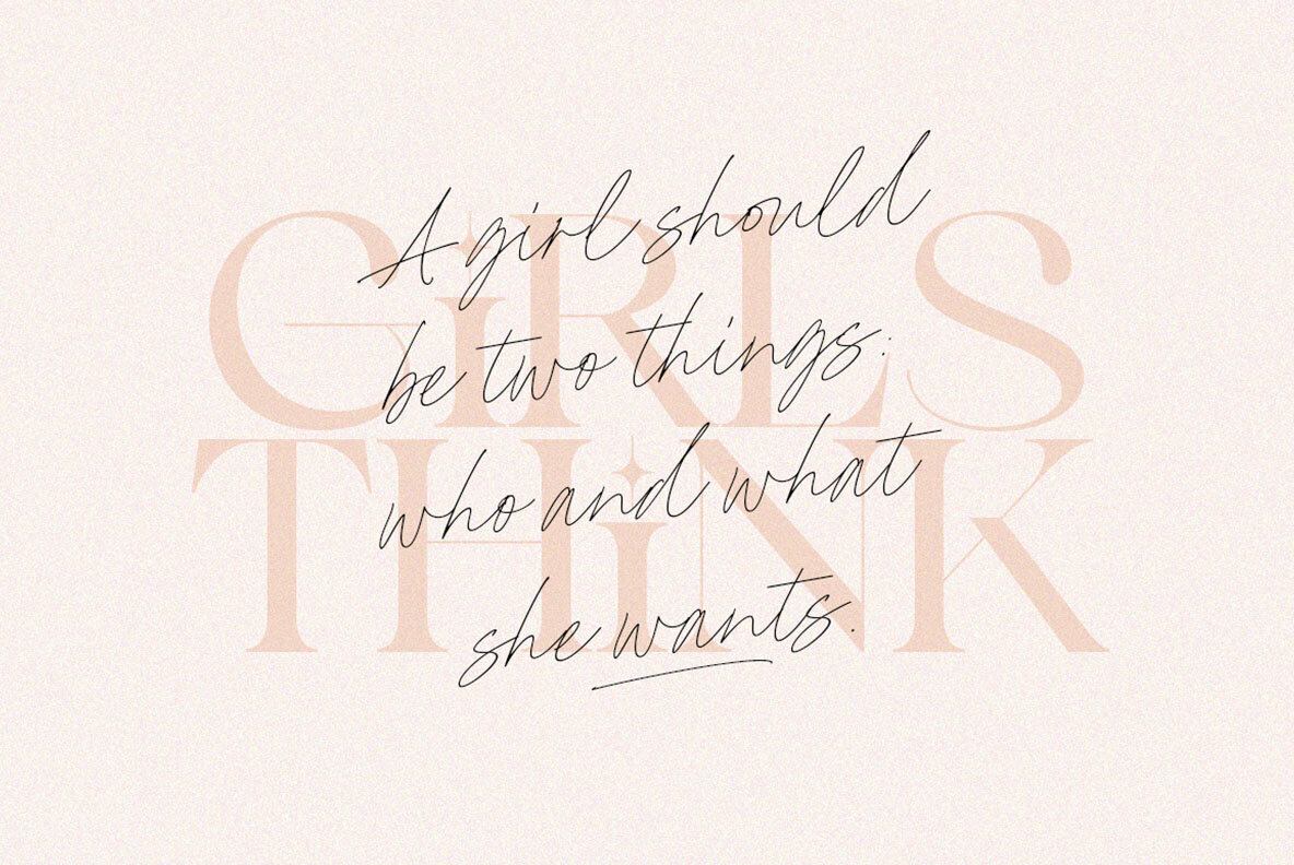 Rosie Brown Font Duo 5