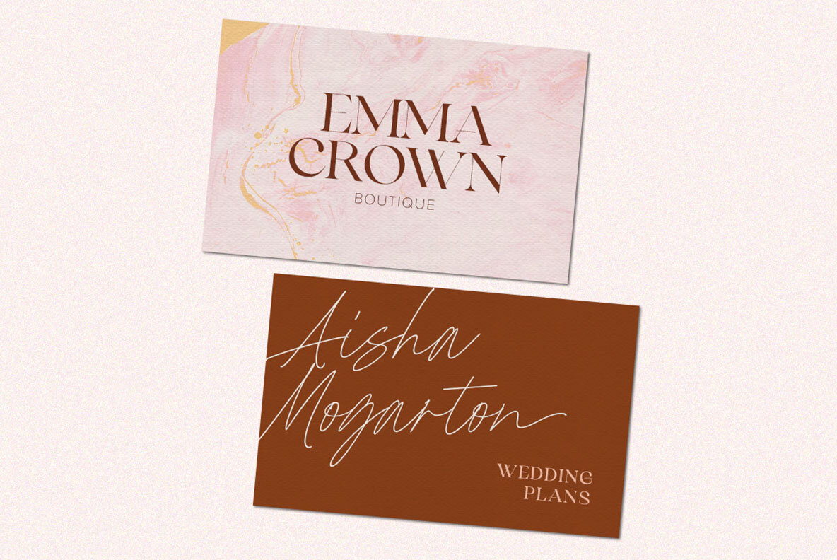 Rosie Brown Font Duo 7