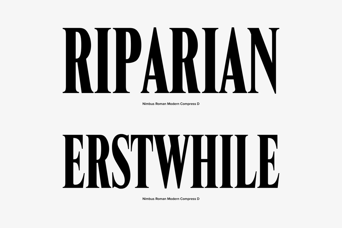 Nimbus Roman Modern Compress Nimbus Roman Modern Compress