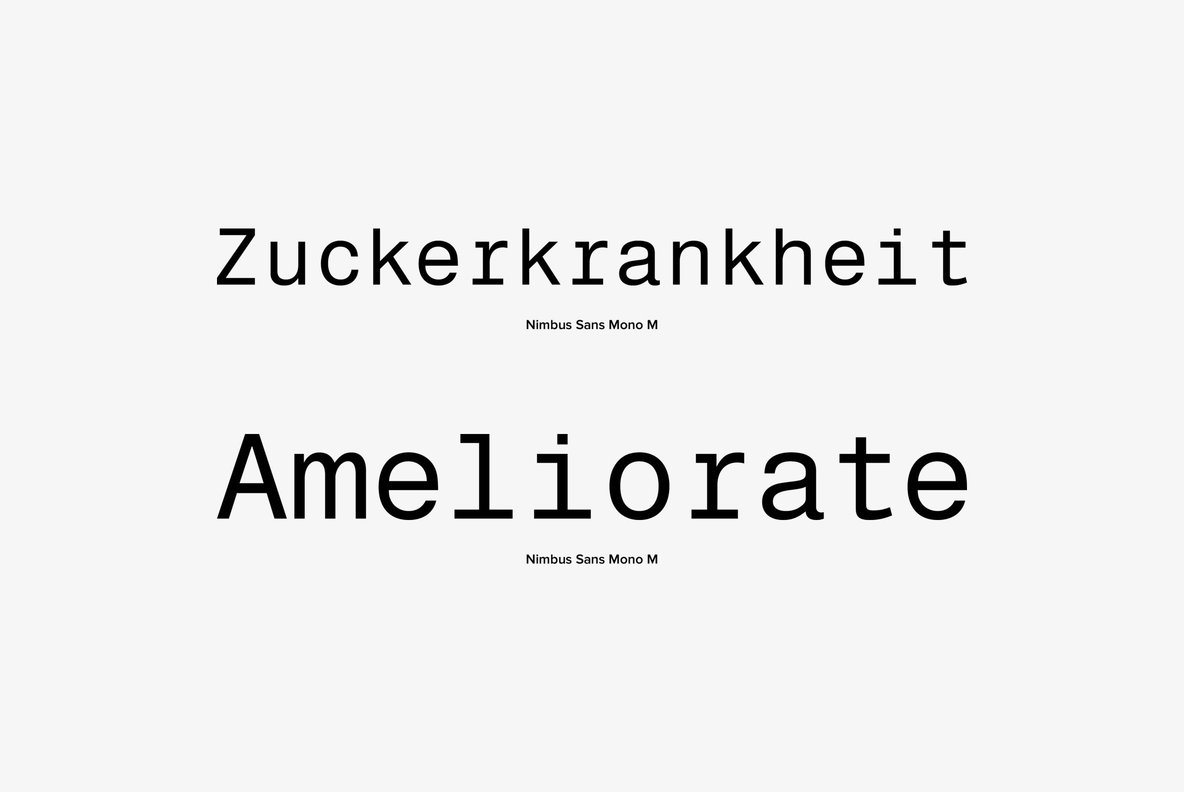 Nimbus Sans Mono Nimbus Sans Mono