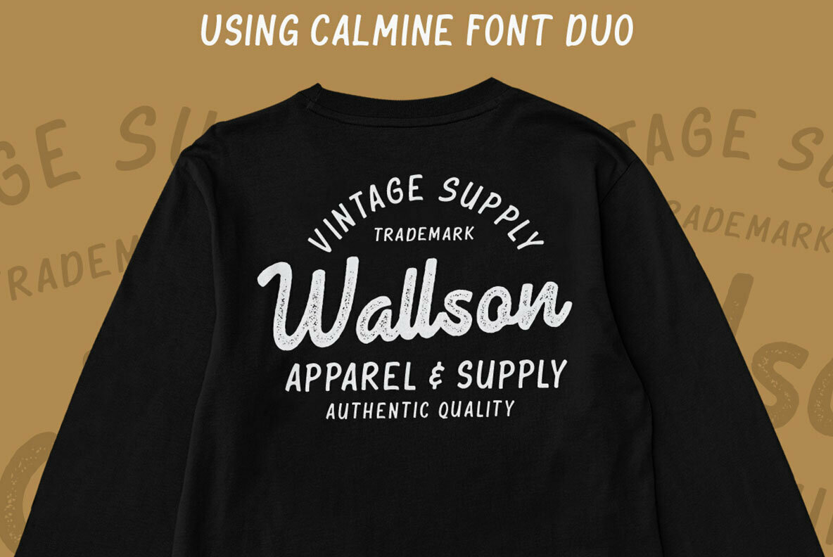 Calmine Font Duo 5