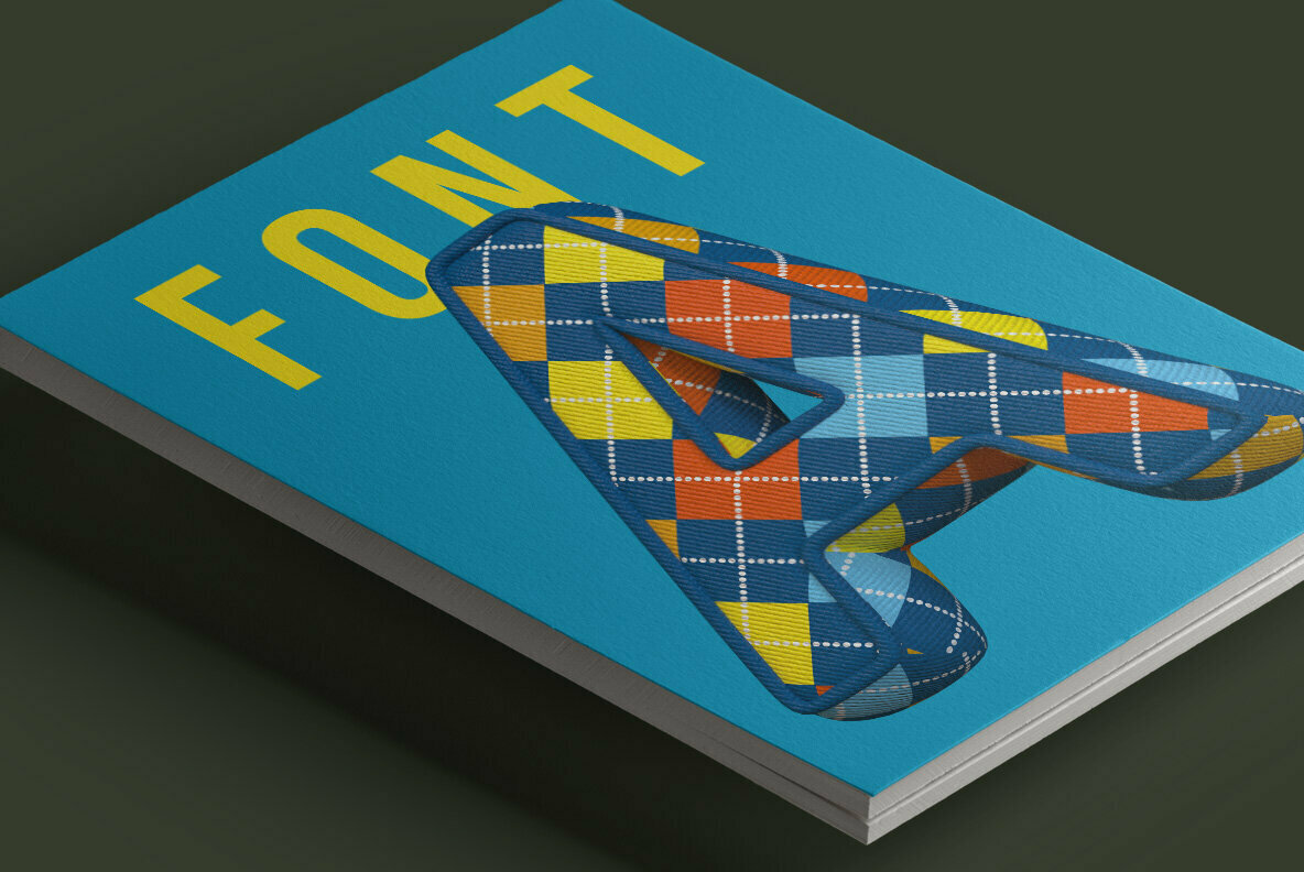 Color Textile SVG Font 3