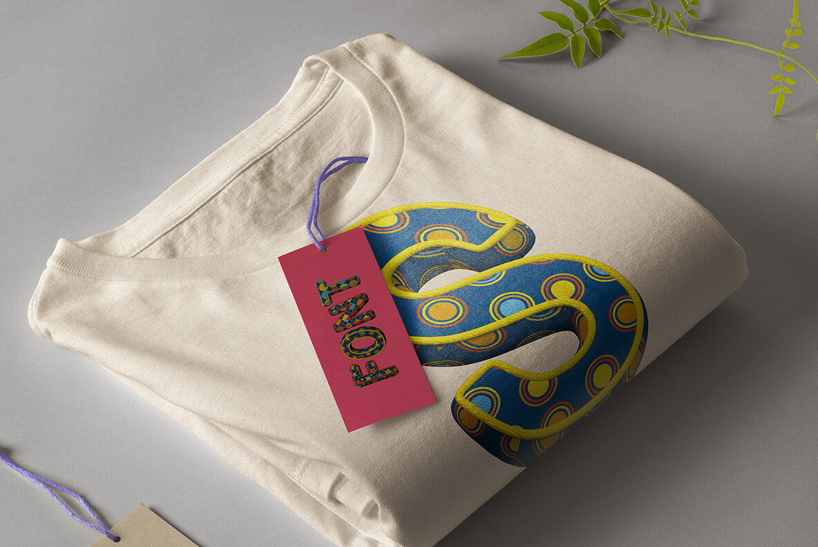 Color Textile SVG Font 7