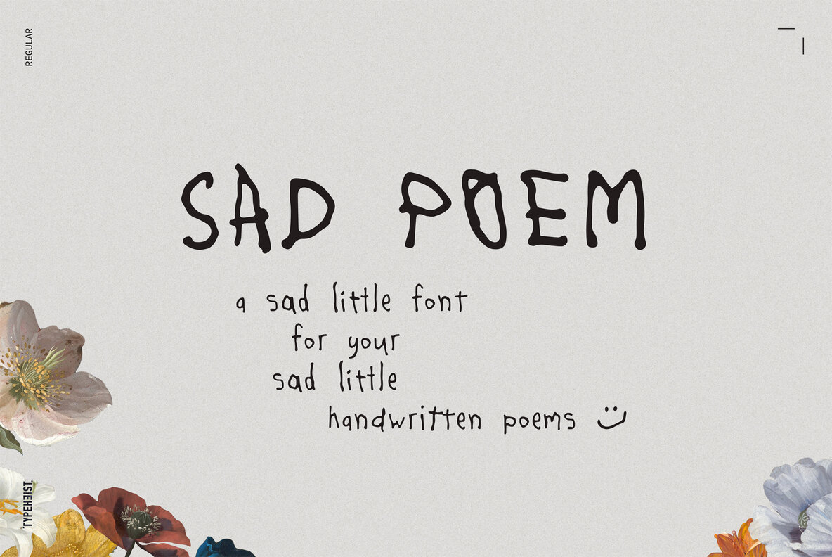 Sad Poem Font