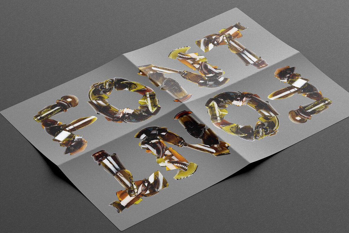Broken Bottle SVG Font 7