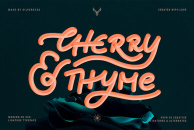 Cherry and Thyme SVG