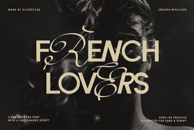 French Lovers Font Duo