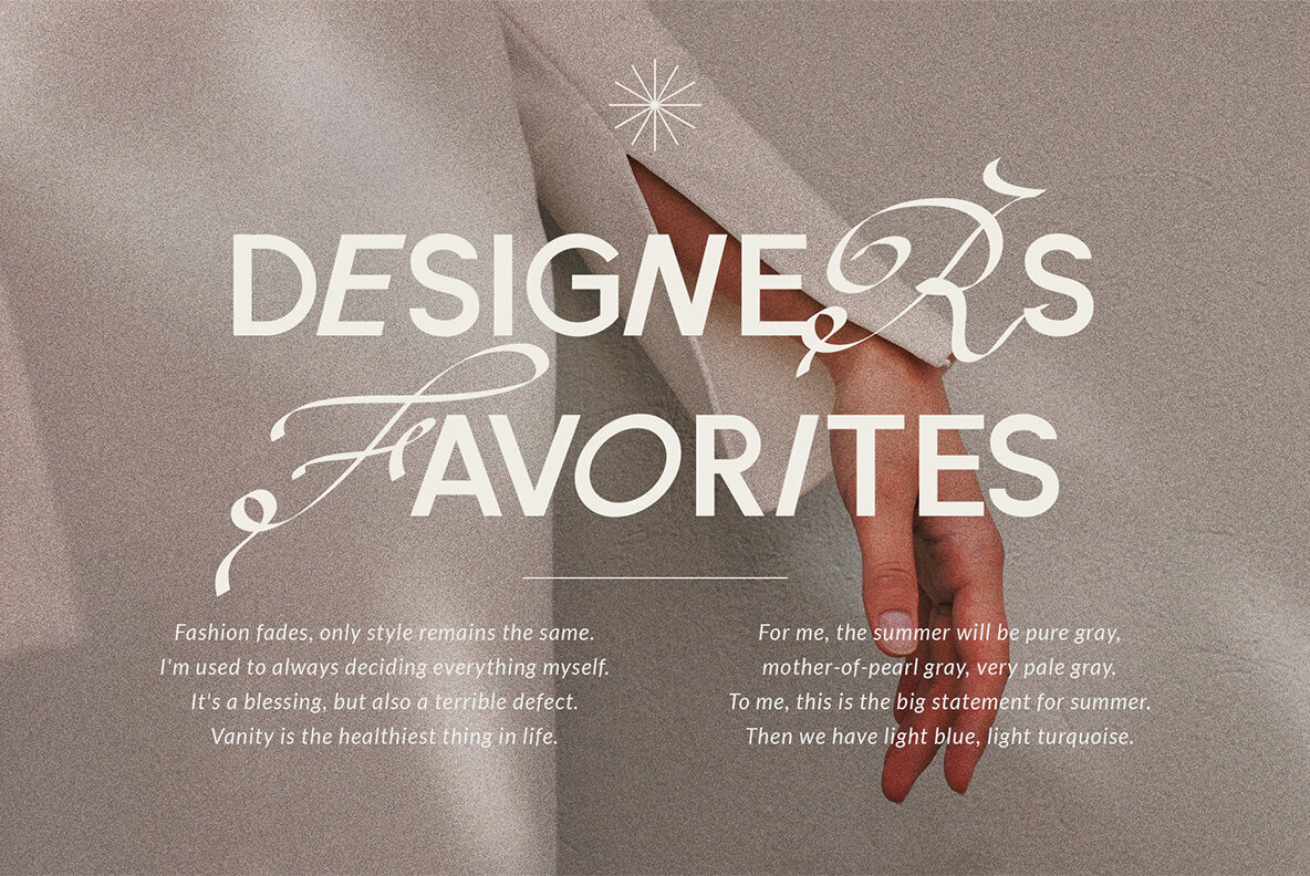 French Lovers Font Duo 5