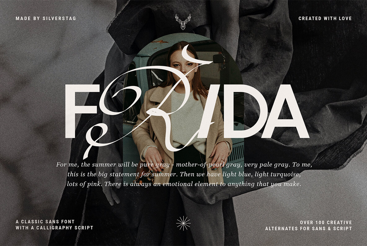 French Lovers Font Duo 8