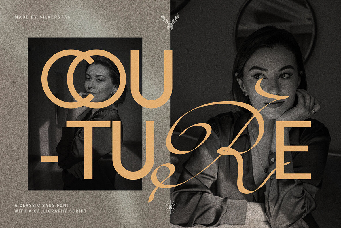 French Lovers Font Duo 9